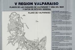 V Regi N Valpara So Planos De La Ciudades De Valpara So Y Vi A Del Mar