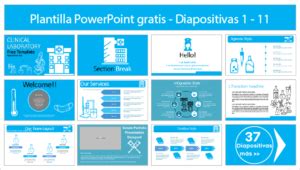 Plantilla Powerpoint De Laboratorio Cl Nico Plantillas Power Point Gratis