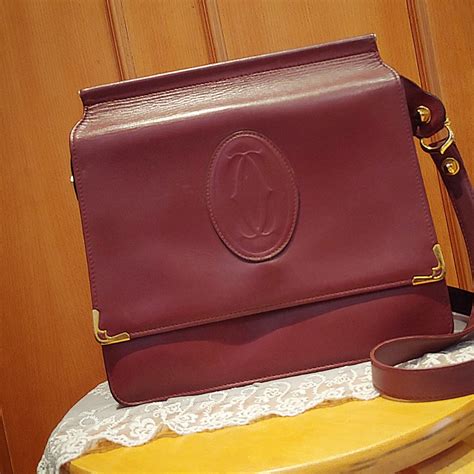 日本中古 Cartier Vintage Shoulder Bag 單揹袋 名牌 手袋及銀包 Carousell