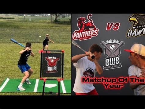 Hawks Vs Panthers Matchup Of The Year Bwb Wiffle Ball Youtube