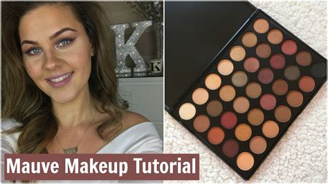 Mauve Purple Makeup Tutorial Morphe 35f Youtube