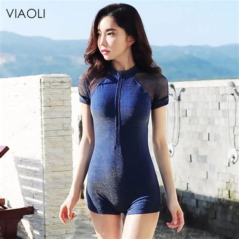 Buy New Women One Piece Swimsuit Korean Version Of