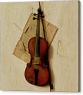 The Old Violin Painting By Jefferson David Chalfant