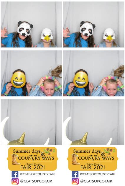 Zenfolio The Oregon Photo Booth Co Clatsop County Fair Photo Booth