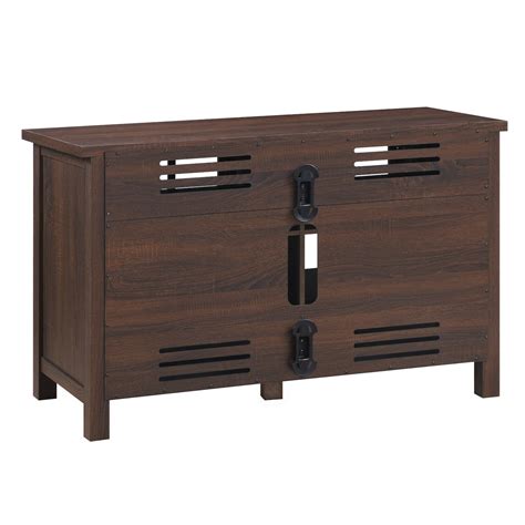 Square Tv Stand Console Tvs Up To 55 Media Wood Better Homes And