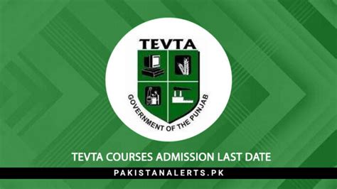 Tevta Courses Admission 2023