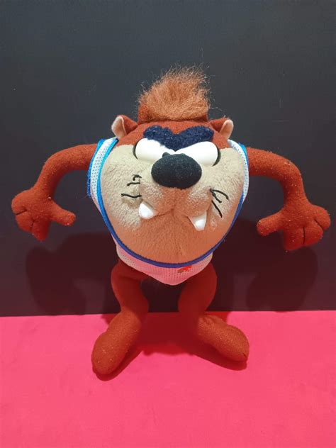 Antiguo Peluche Taz Demonio De Tasmania Space Jam Serie Looney Tunes