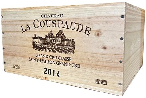 Château La Couspaude Saint Émilion Grand Cru Classé 2014 i trækasse