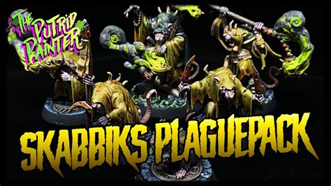 How To Paint Skaven Underworlds Skabbiks Plaguepack Youtube