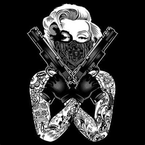 Gangsta Girl 69 Gangsters With Guns HD Phone Wallpaper Pxfuel