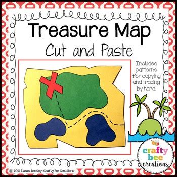 Treasure Map Craft by Crafty Bee Creations | Teachers Pay Teachers