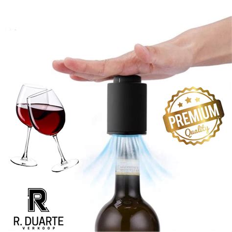 R Duarte verkoop Wijn Vacuümpomp Wine Saver Wijn Stopper Vacuum