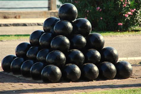 The Cannonballs At The Battery In Charleston Sc Photograph By Susanne