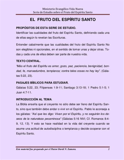 Dinamicas Para Enseñar Los Frutos Del Espiritu Santo Cómo Enseñar