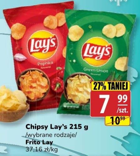 Lay S Chipsy Ziemniaczane O Smaku Papryki G Taniej