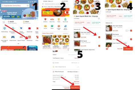 Cara Pesan Shopee Food Cod