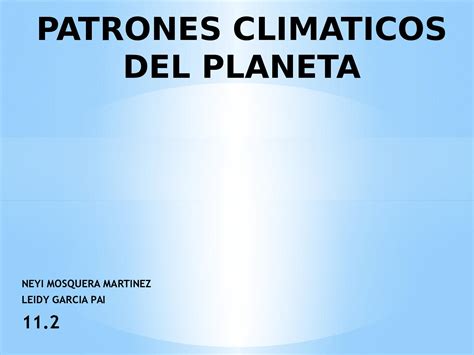 Calaméo patrones climáticos del planeta tierra