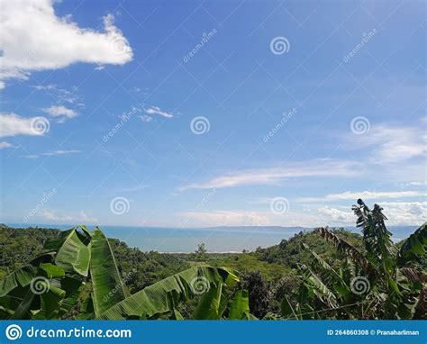 Pelabuhan Ratu Beach Sukabumi West Java Indonesia Stock Photo Image