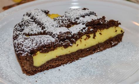 Crostata Al Cioccolato Ripiena Di Crema Pasticcera La Cucina Barrosa