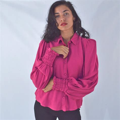 Camisa Viscose Reserva Natural Rosa Pole Modas