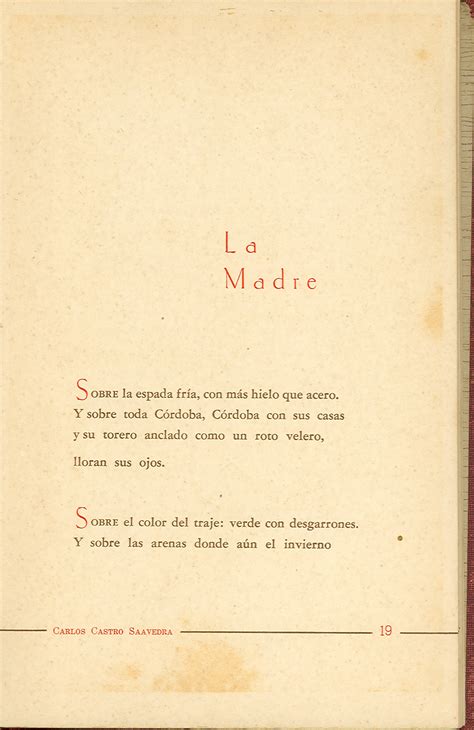 Mi Llanto Y Manolete Parte Iv Carlos Castro Saavedra Los Sabios