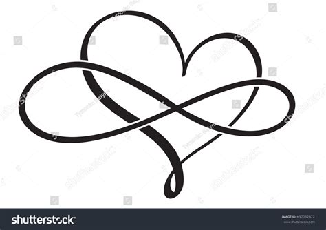 Infinity Symbol Heart Photos and Images & Pictures | Shutterstock