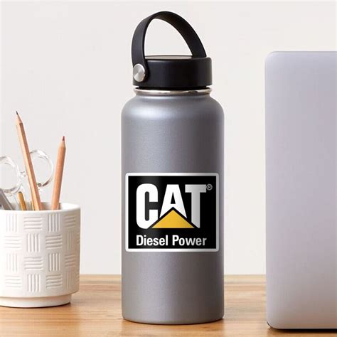 Cat Diesel Power Sticker For Sale By James57025 Redbubble