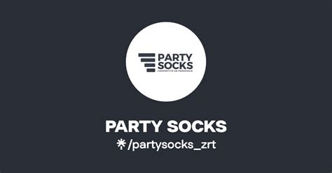 PARTY SOCKS Instagram TikTok Linktree