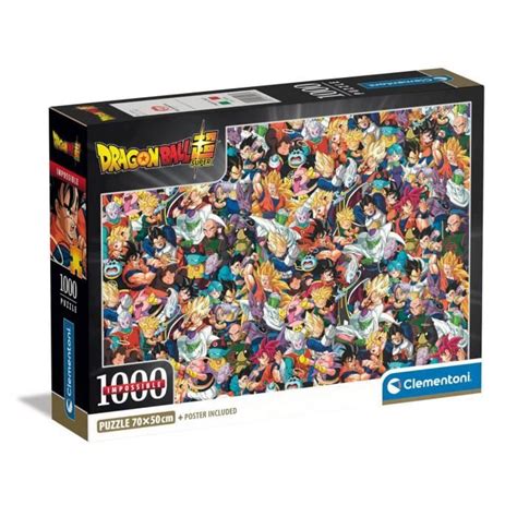 Puzzle Pi Ces Clementoni Dragon Ball Dessins Anim S Et Bd