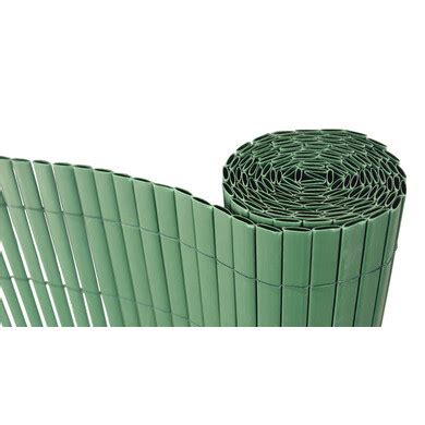 Canisse Pvc Double Face X H M Vert Oogarden