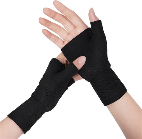 Aoowu Support De Poignet De Compression Pcs Gants De Compression Pour