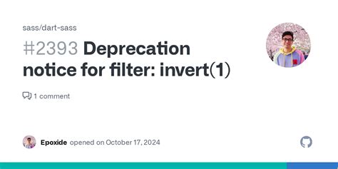 Deprecation Notice For Filter Invert Issue Sass Dart Sass