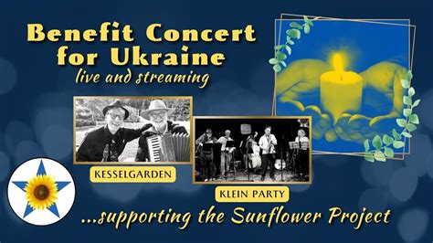 Benefit Concert For Ukraine Kesselgarden Klein Party Youtube