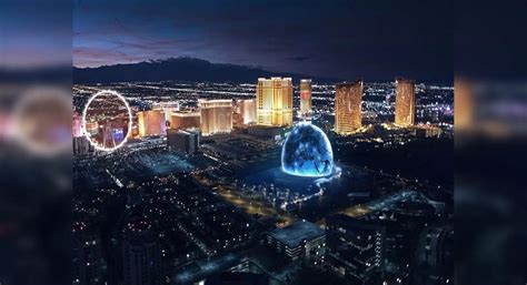 Msg Sphere In Las Vegas Is The Largest Spherical Structure In The World