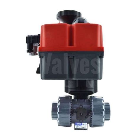 Electric Actuated Durapipe Vkd Abs Ball Valve With J J Actuator