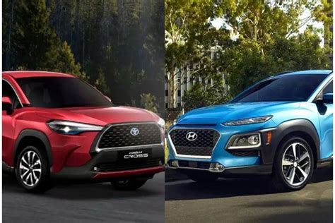 Reliability And Style Toyota Corolla Cross Vs Hyundai Kona