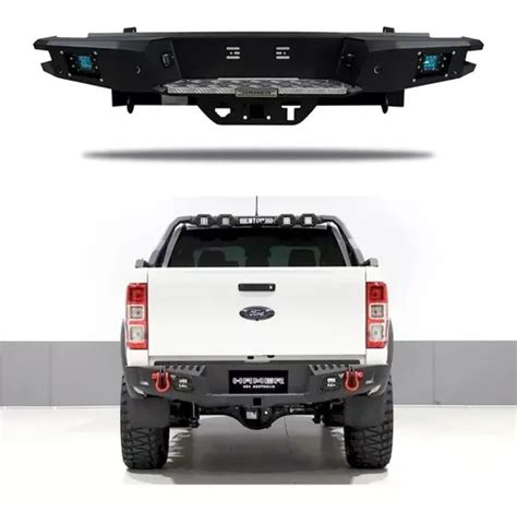 Defensa Trasera Con Tiron Jalon Ford Ranger Faros Led Meses Sin