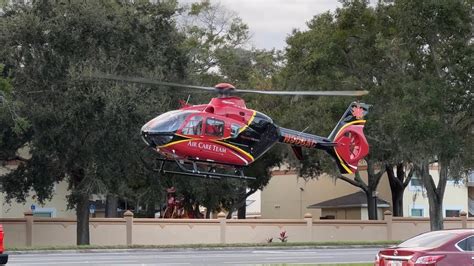 Ormc Air Care Team 3 Landing And Takeoff With Trauma Patient Struck By