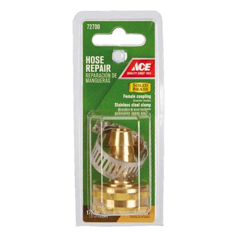 Ace 1 2 In Hose Barb X 3 4 In Fht In Brass Threaded Female Hose