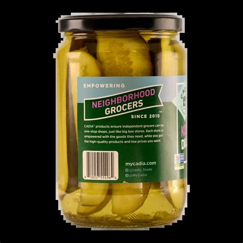 Kosher Dill Pickle Spears Cadia