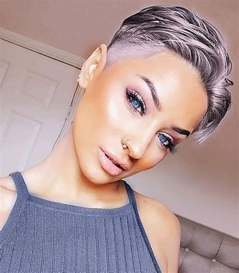 Trendy Short Pixie Haircut Cool Pixie Hairstyle For 11016 Hot Sex Picture