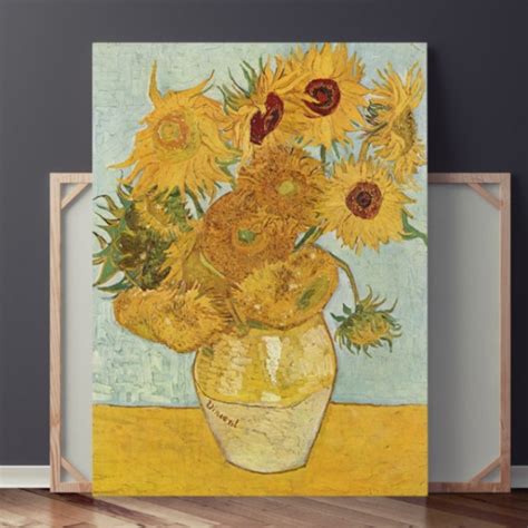 Tablou Van Gogh 12 Floarea Soarelui Intr O Vaza VVG7