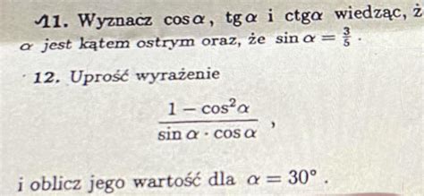 Proszę o pomoc w tych dwóch zadaniach Brainly pl