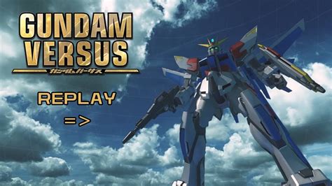 Gundam Versus Replay Build Strike Gundam Full Package Youtube