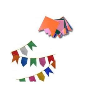 Kit Bandeirinhas De Papel De Seda Festa Junina 30 Metros Shopee Brasil