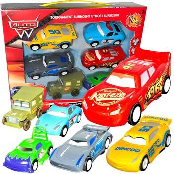 Kit 6 Carrinhos Fricção Filme Carros 3 Relampago Mcqueen Disney