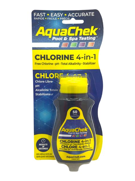 Aquachek Yellow Chlorine Test Strips Canada Hot Tub Parts®