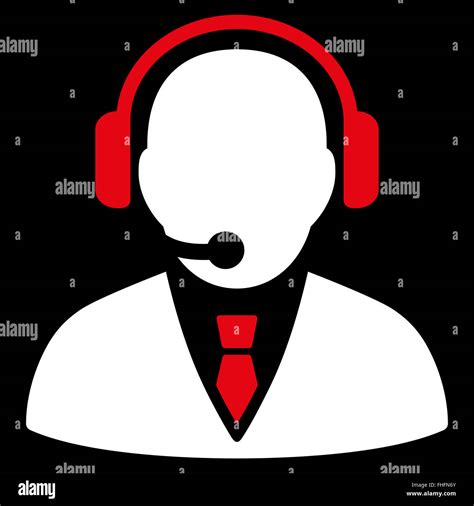 support manager icon stock photo alamy