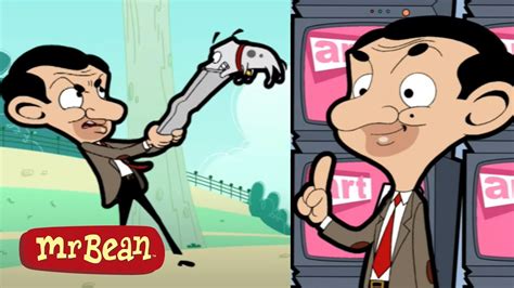 Painting Bean Mr Bean Animated Season Funny Clips Mr