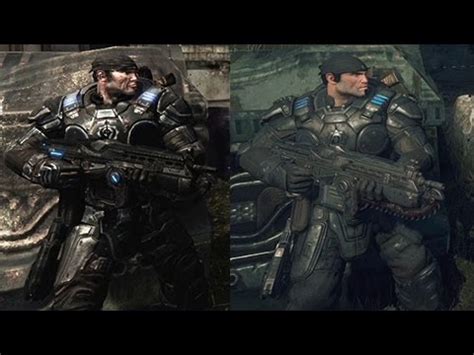 Gears Of War Ultimate Edition XBOX ONE VS XBOX 360 Comparativa